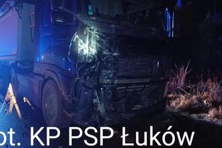 Niestety, życia 43-letniego kierowcy nie udało się uratować