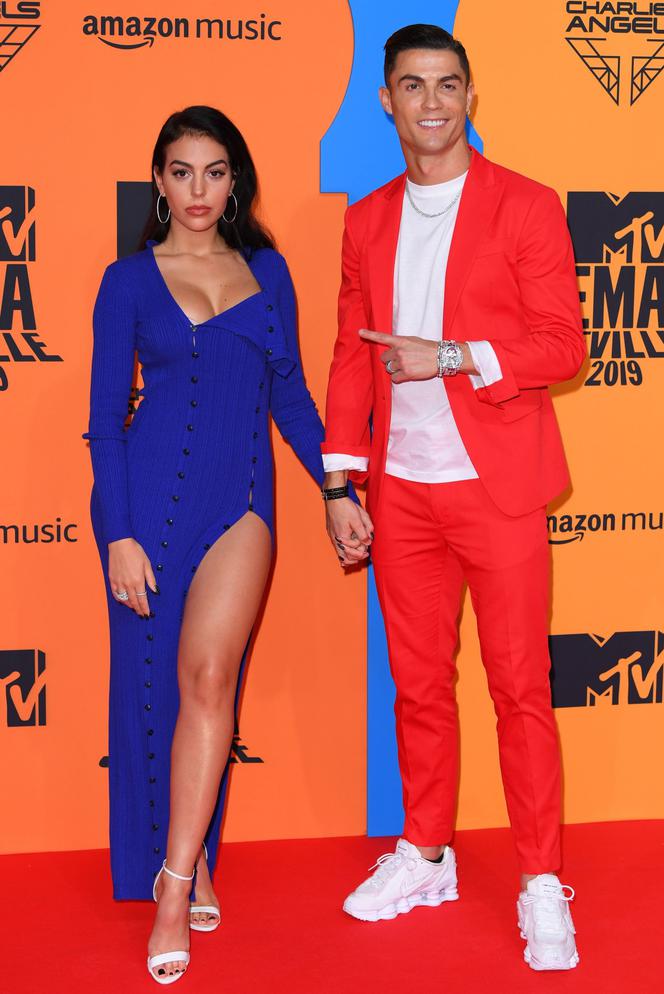 MTV EMA 2019 - Georgina Rodriguez i Cristiano Ronaldo