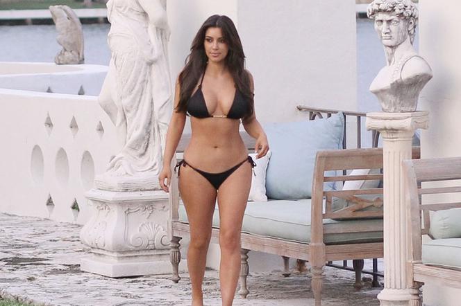 Kim Kardashian w bikini Miami