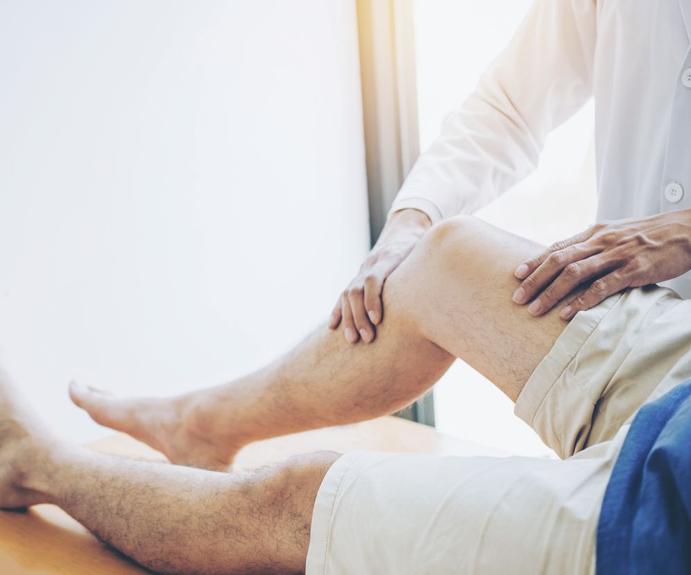 Badanie stawu kolanowego