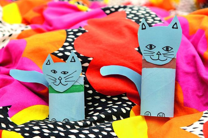 Projekty DIY – pomysły na zabawki z tekturowych rolek: coś dla koto- i psolubów