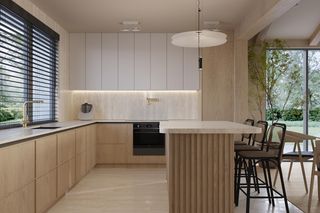 Dom w stylu japandi w Busku-Zdroju