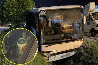 Pędził autobusem po ścieżce rowerowej. Pasażerka przeżyła chwile grozy! Kierowca miał prawie 3 promile