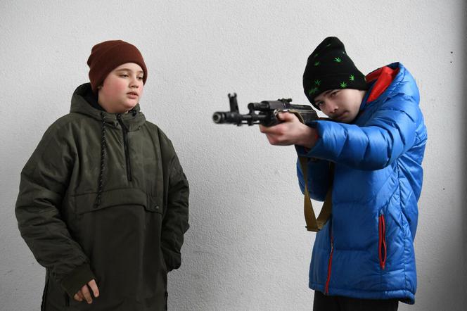 Lwów: Ukraińskie dzieci uczą się strzelać