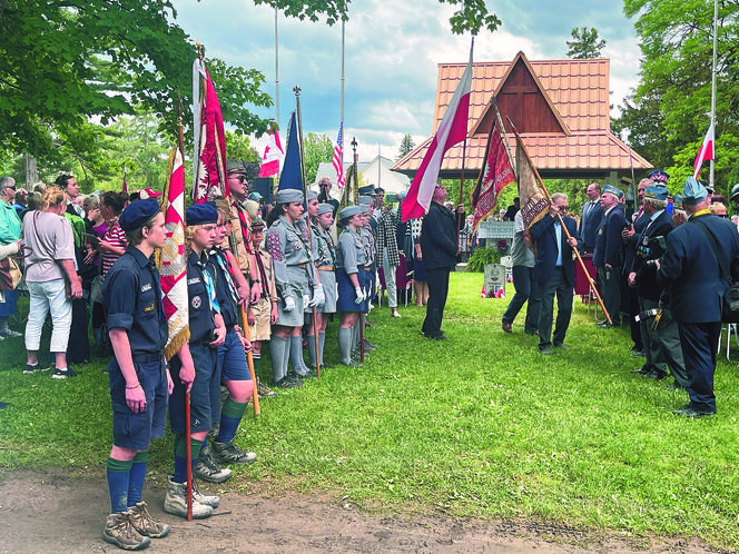 Cześć ochotnikom Błękitnej Armii