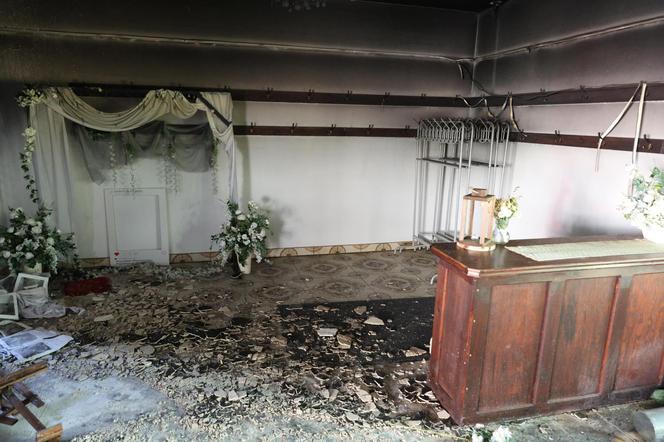 Właściciele spalonej sali weselnej potrzebują pomocy. Ich majątek zginął w płomieniach 