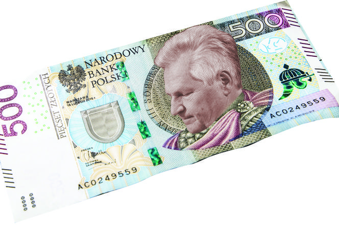Banknot 500 zł