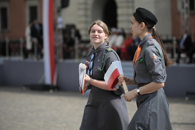 Uroczystości na pl. Zamkowym w Warszawie (3.05.2025)