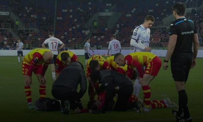 Górnik - Jagiellonia: Miłosz Matysik