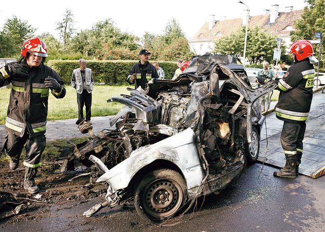 Spłonęli uciekając przed policją