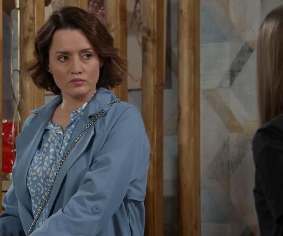 Pierwsza miłość, odcinek 3833. Laura (Katarzyna Maciąg), Anka (Anna Pentz)