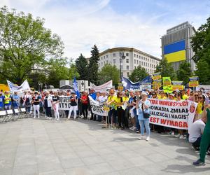 Protest pielęgniarek pod Sejmem