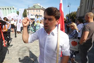 Wielki protest medyków w Warszawie