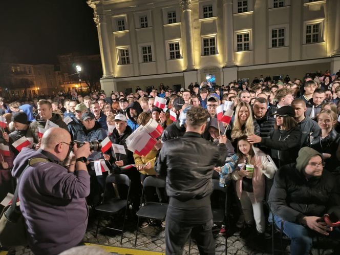 Sławomir Mentzen w Lesznie