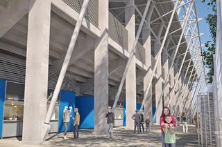 Wizualizacja stadionu piłkarskiego w Gorzowie