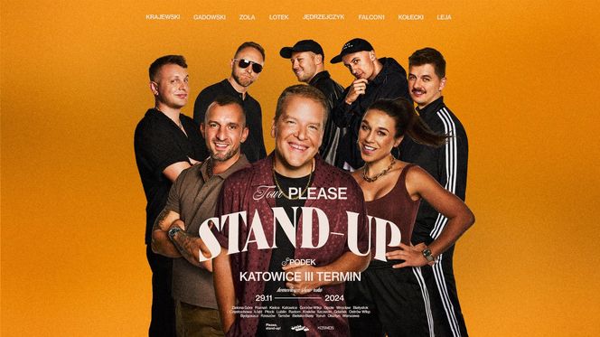 Widowisko "Please, Stand-up!" w Spodku - piątek 29 listopada