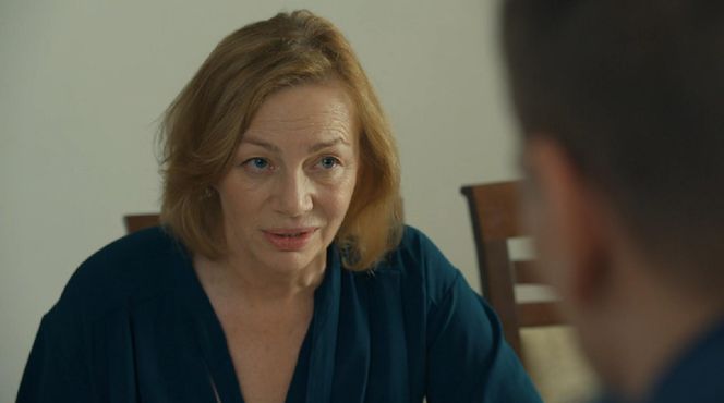 Barwy szczęścia, odcinek 3198. Wanda (Maja Barełkowska), Tomasz (Jakub Sokołowski)