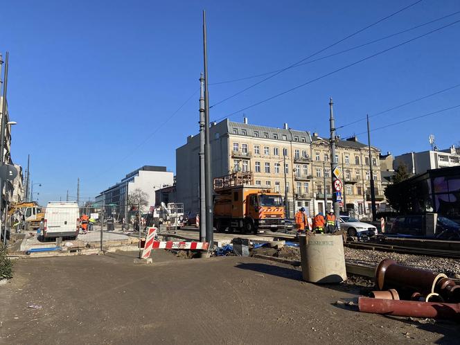 Remont ulicy Legionów w Łodzi wkracza w kolejny etap