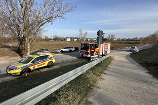 Dramatyczne chwile na Białołęce. Młody mężczyzna przewrócił się i wpadł do Wisły