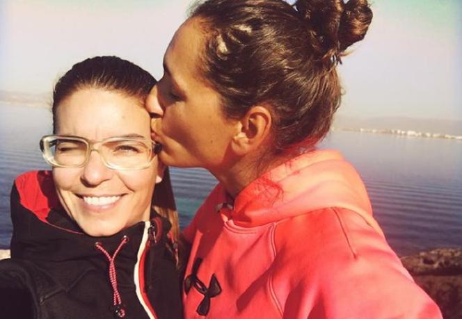 Jolanta Ogar-Hill z żoną Chuchie Hill