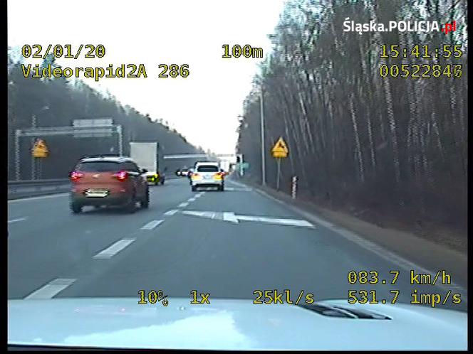 Tak działa policyjna grupa SPEED. Zobaczcie wideo z zatrzymania kierowcy w Dąbrowe Górniczej 