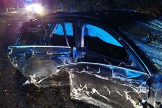 W groźnym wypadku drogowym w Lelkowie „otarli  się” o śmierć