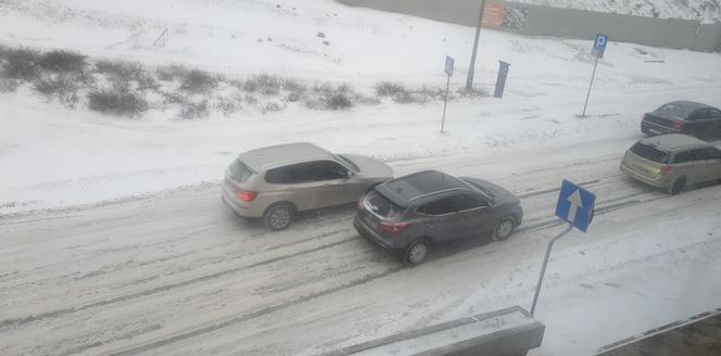 Zima w Lublinie 2021 - niebezpiecznie na drogach
