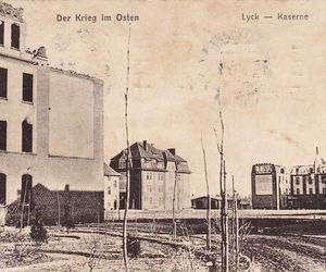 Ełk na zdjęciach z I wojny światowej. Miasto było całkowicie zniszczone