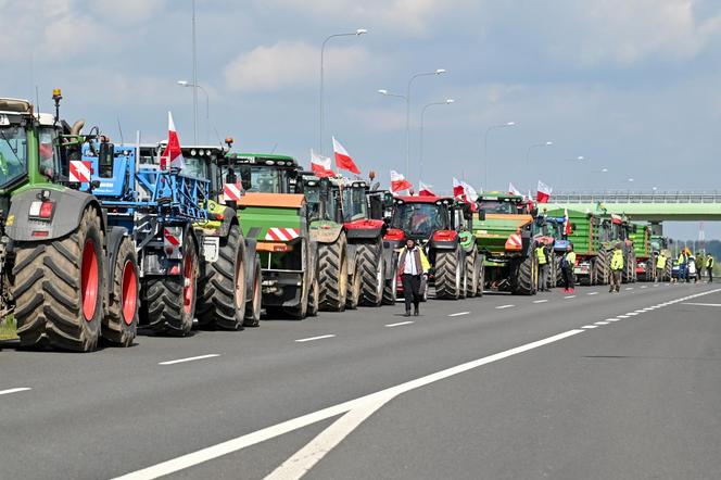 Protest rolników S3 Pyrzyce