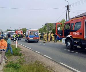 Poważny wypadek w Wólce Zastawskiej