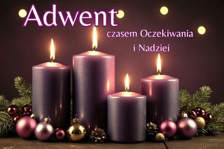 Darmowe kartki na Adwent z życzeniami. Kolorowe, sentymentalne obrazki do wysłania
