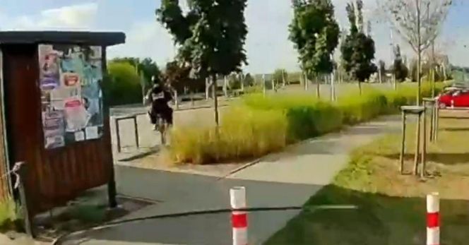 Szaleńcza ucieczka ulicami Piaseczna