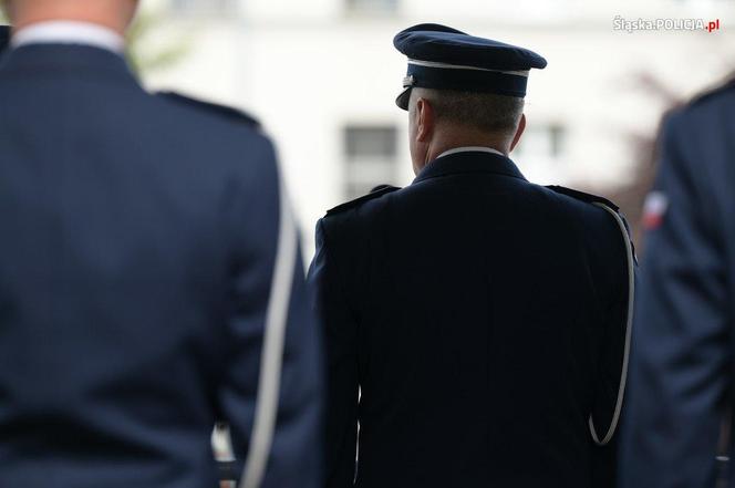 Uroczyste ślubowanie 69 nowych policjantów  w Oddziale Prewencji Policji w Katowicach