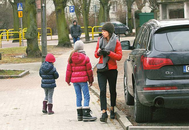 Marta Kaczyńska zabrała dzieci do kościoła