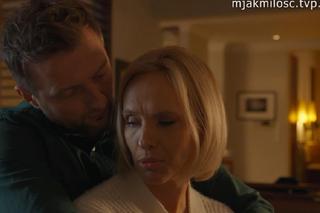 	M jak miłość, odc. 1795. Dorota Kawecka (Iwona Rejzner), Bartek (Arkadiusz Smoleński) 