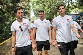 Grzegorz Krychowiak, Robert Lewandowski i Wojciech Szczęsny