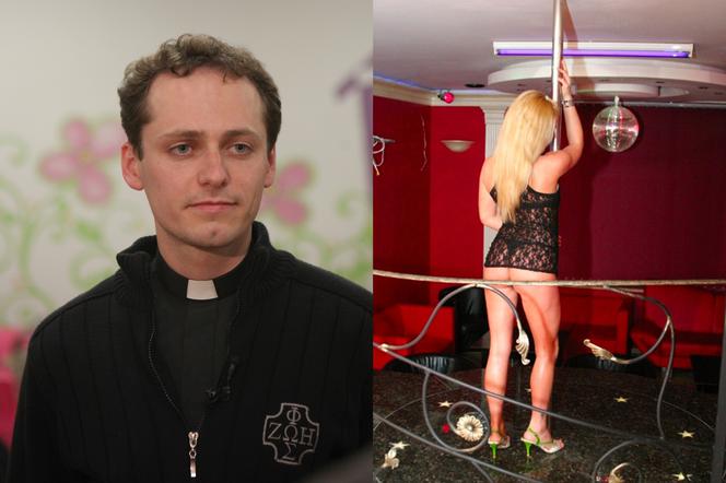 KSIĄDZ U PROSTYTUEK Z KOLĘDĄ.