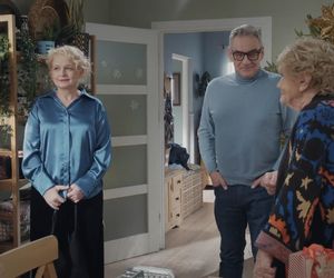 M jak miłość odc. 1857. Marta (Dominika Ostałowska), Barbara (Teresa Lipowska),  Jacek (Robert Gonera)