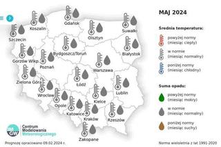 Prognoza długoterminowa dla Podkarpacia do wakacji