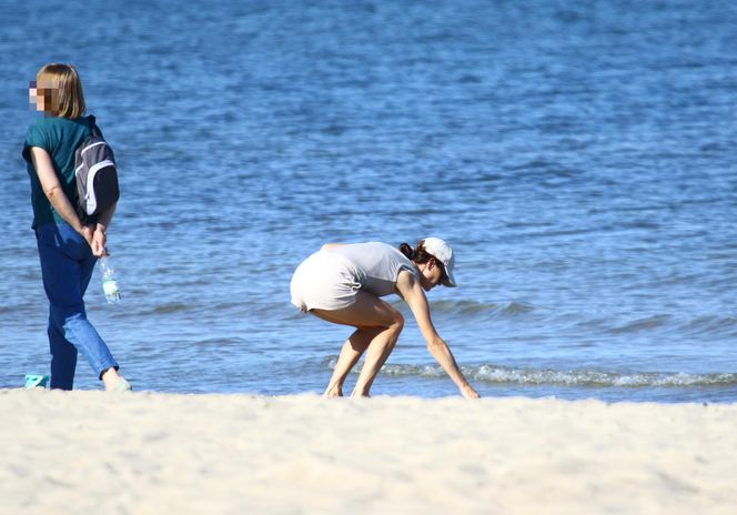 Agnieszka Radwańska nad polskim Bałtykiem
