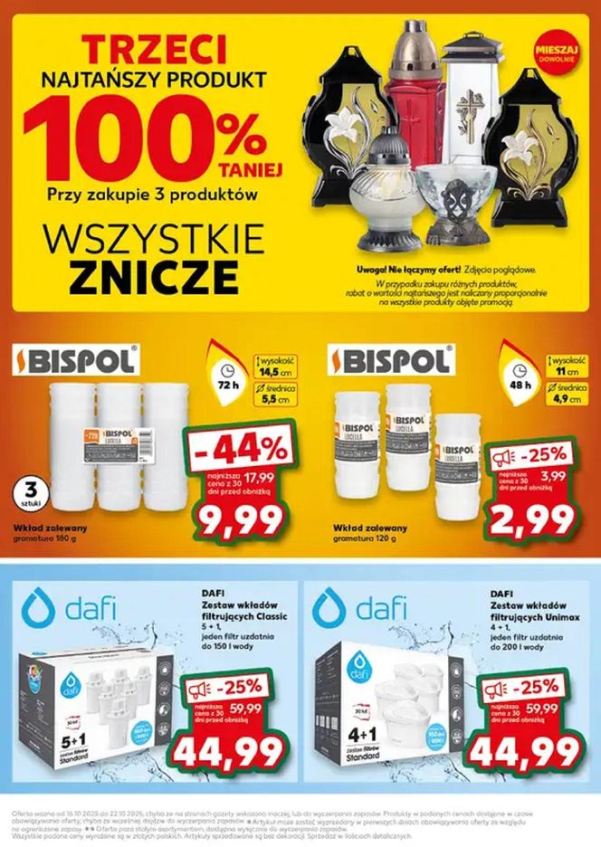 Ceny zniczy - Kaufland