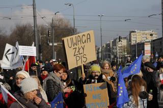 Marsz KOD w Warszawie, 27.02.2016