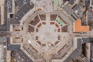 Plac Wolności w Łodzi już prawie gotowy