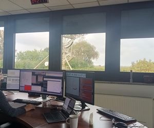 Radioteleskop UMK w Piwnicach w Toruniu