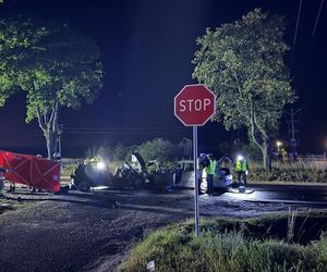 Tragedia na drodze. Jedna osoba nie żyje, pięć rannych. W akcji śmigłowiec LPR