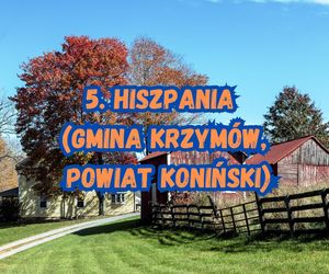 5. Hiszpania (gmina Krzymów, powiat koniński)