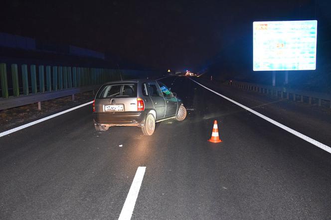 O krok od tragedii na A4. Kierowca jechał pod prąd!