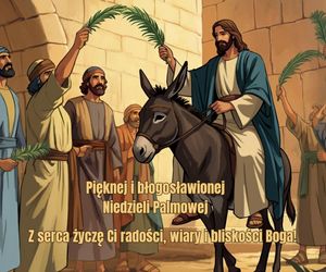 religijne kartki na Niedzielę Palmową