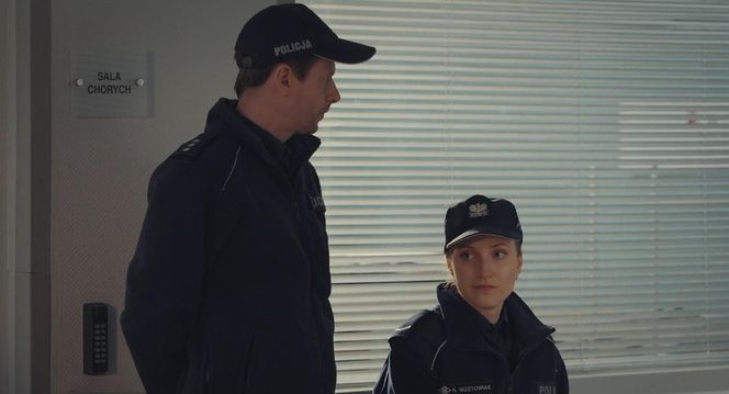 M jak miłość odc. 1876. Natalka (Dominika Suchecka), Adam Karski (Patryk Szwichtenberg)