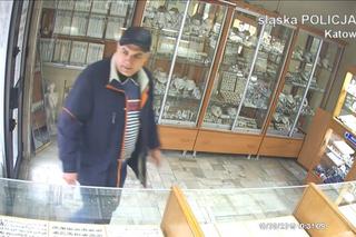 Katowice: Złodziej biżuterii poszukiwany przez policję. Skradł paletę o wartości 40 tys. złotych!